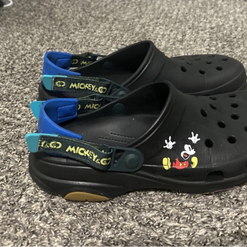 Disney crocs, size 11
